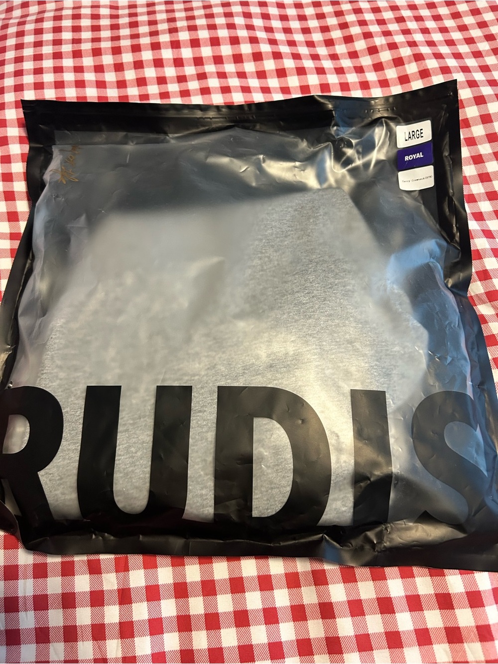 Large RUDIS joggers